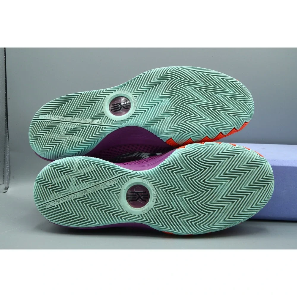 Nike Kyrie 1 Easter Berry Purple Orange Teal Basketball Shoes 717219-508 Size 6Y